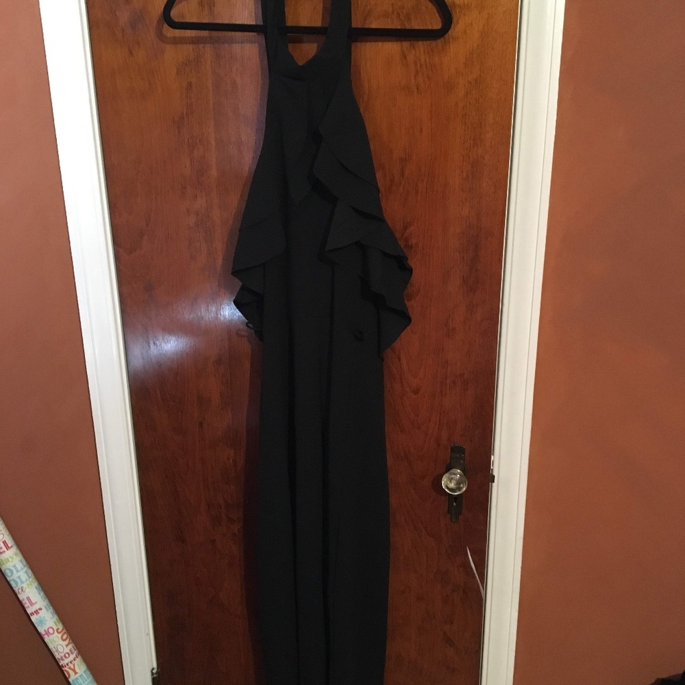 Black Halter Jumpsuit
